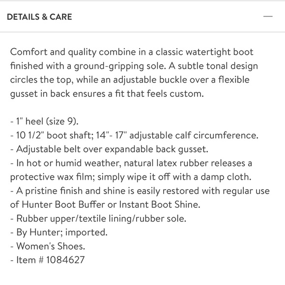 Hunter original short Back adjustable rain boots - Picture 7 of 7